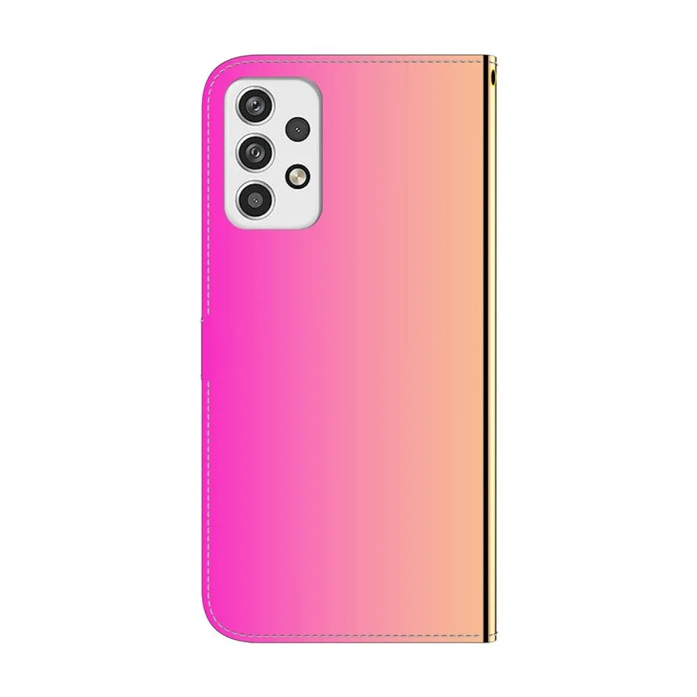 Mirror Samsung Galaxy A23 flip case - Rose