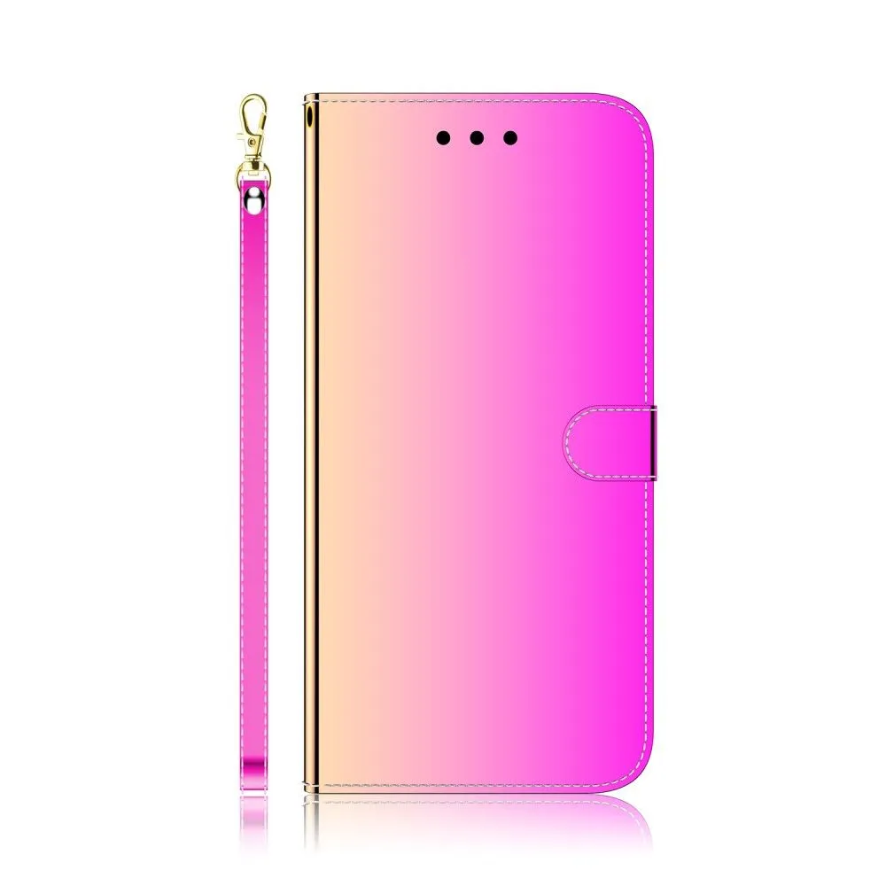 Mirror Samsung Galaxy A23 flip case - Rose