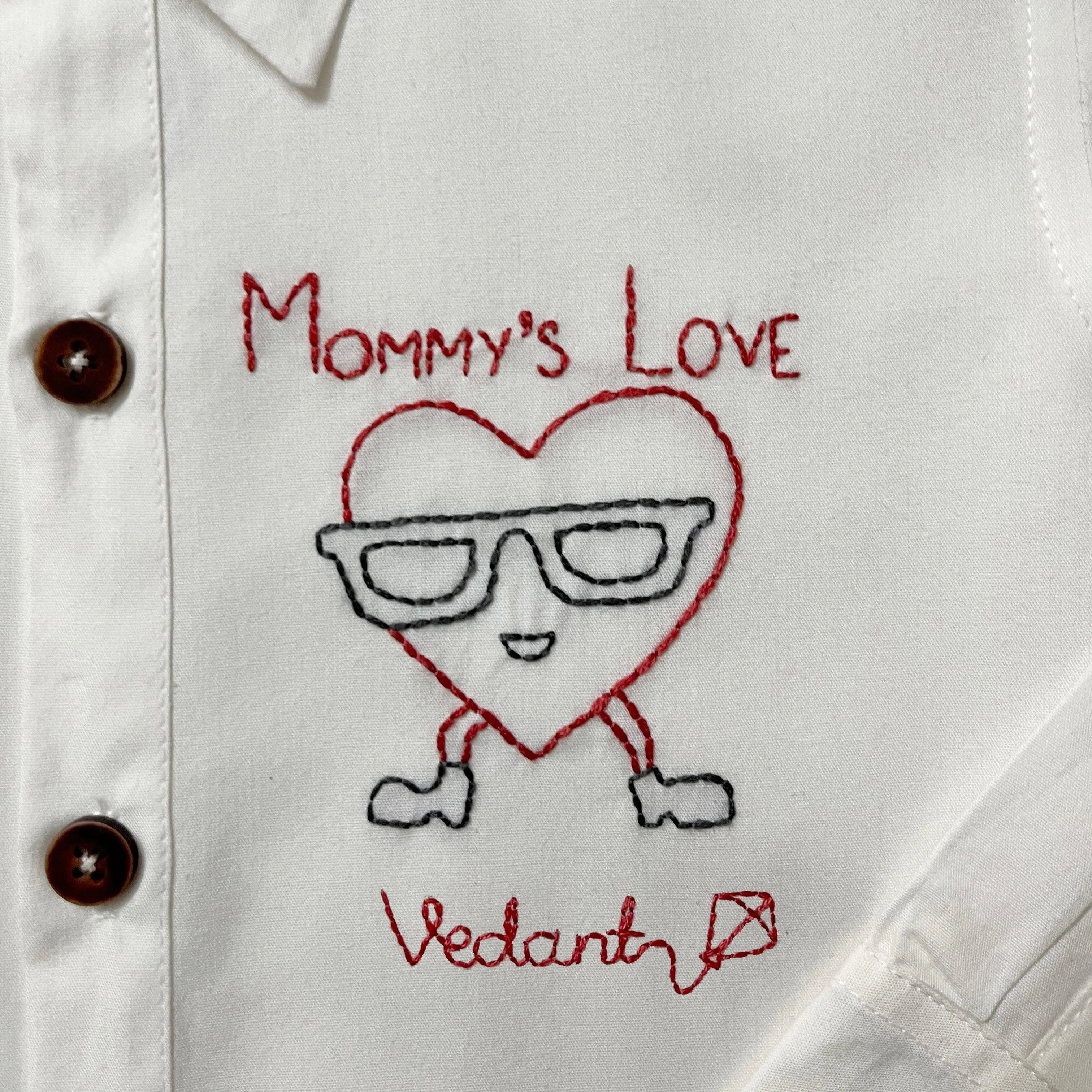 Mommy's Love – Personalized Formal Shirt