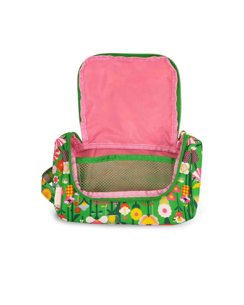 On the Go Pouch - Geometric Floral