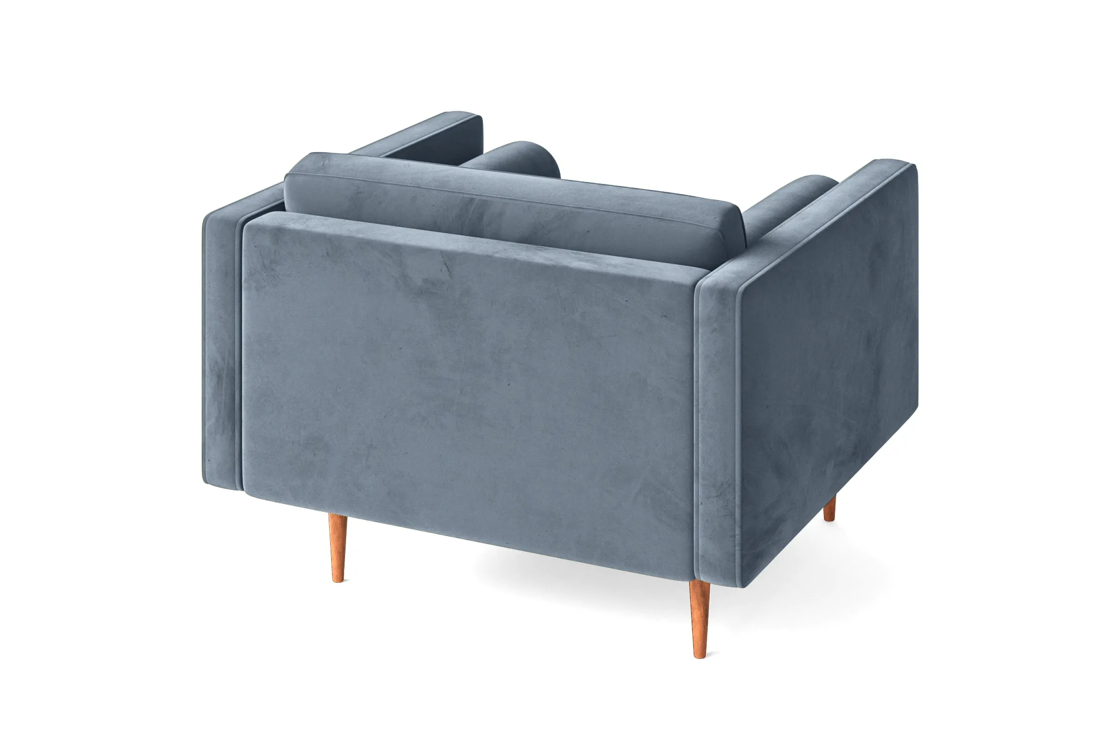 Salerno Armchair Baby Blue Velvet