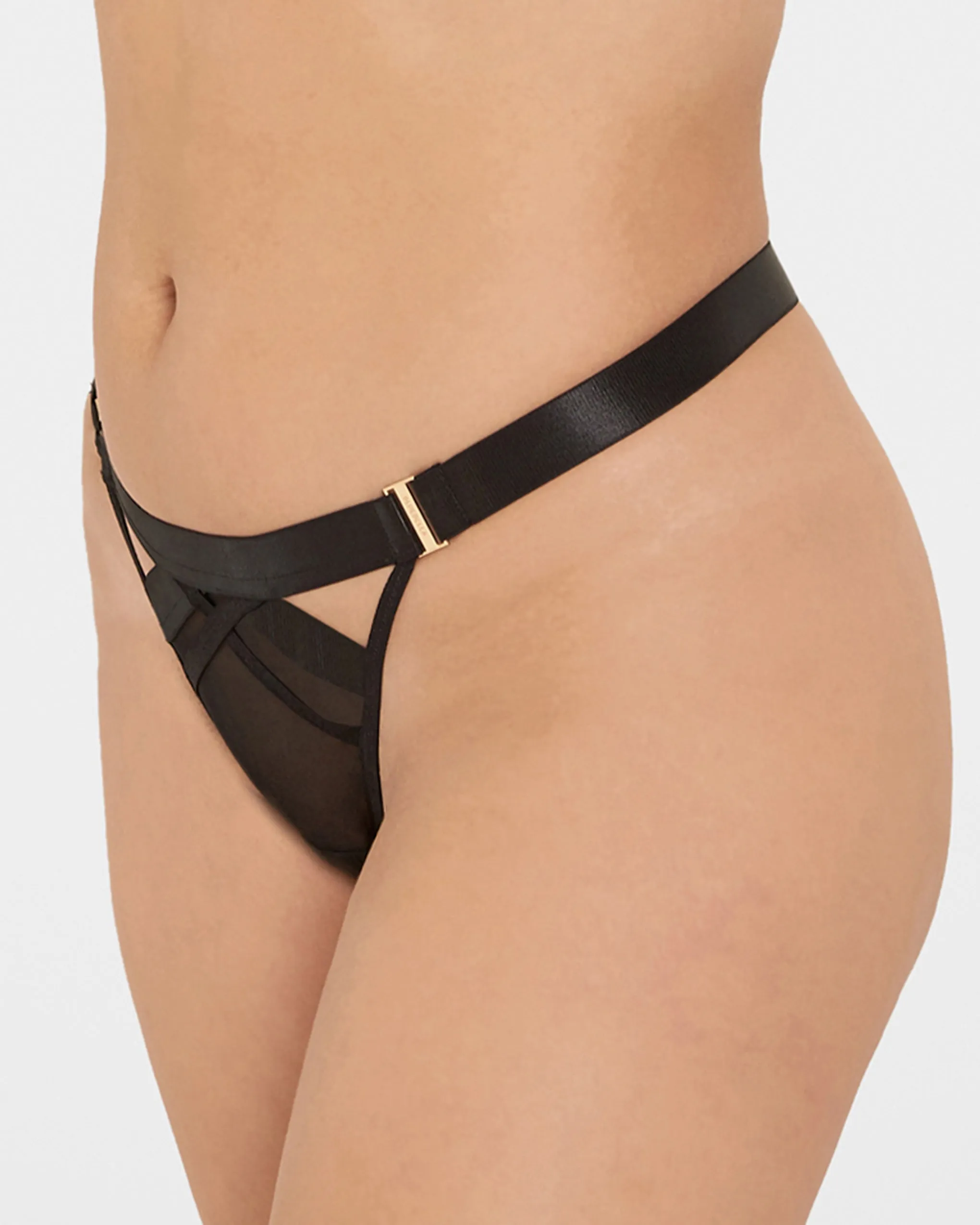 Sawyer Thong Black