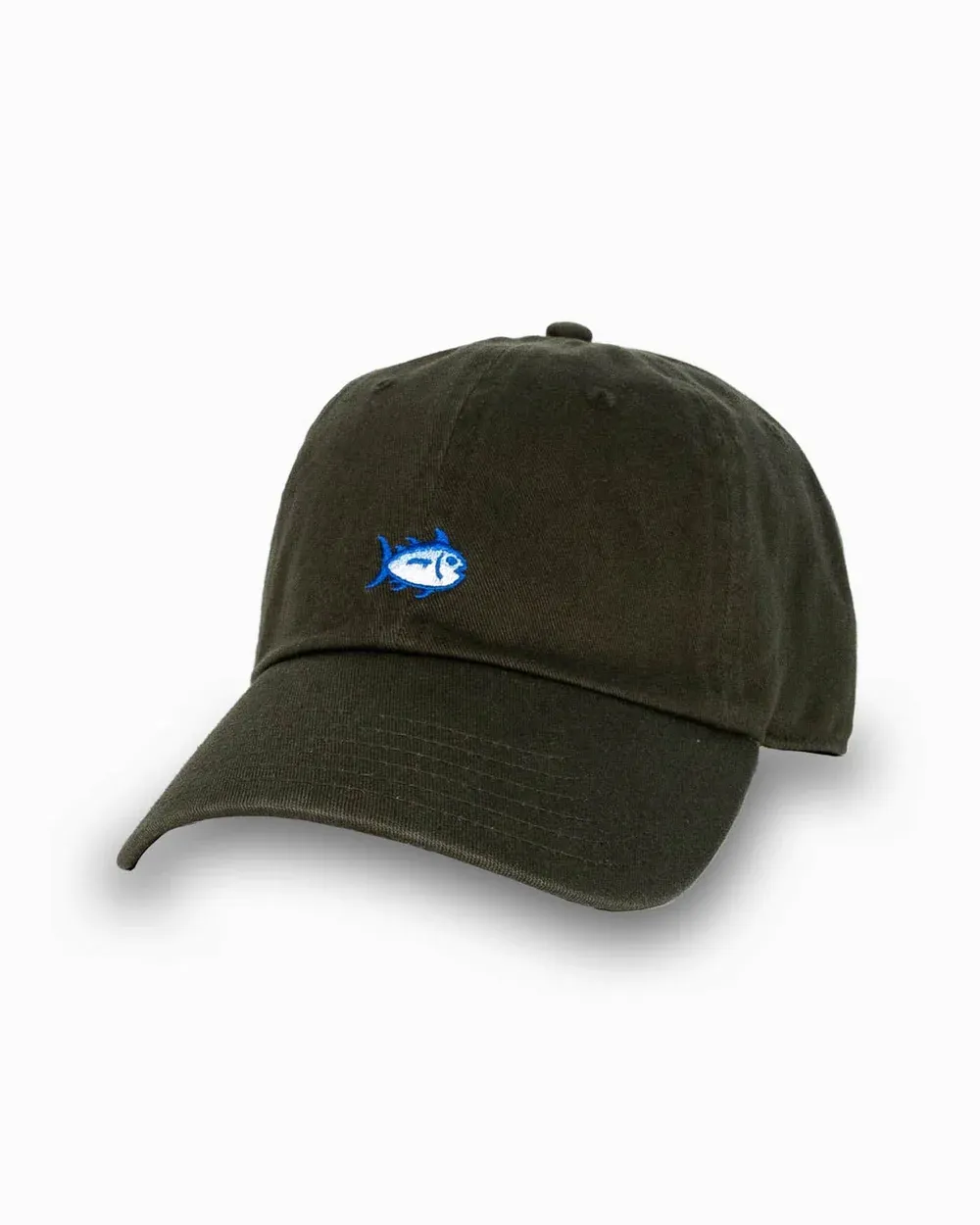 Southern Tide Mini Skipjack Leather Strap Hat / Forest