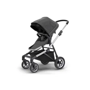 Thule Sleek City Stroller - Aluminum/Shadow Gray