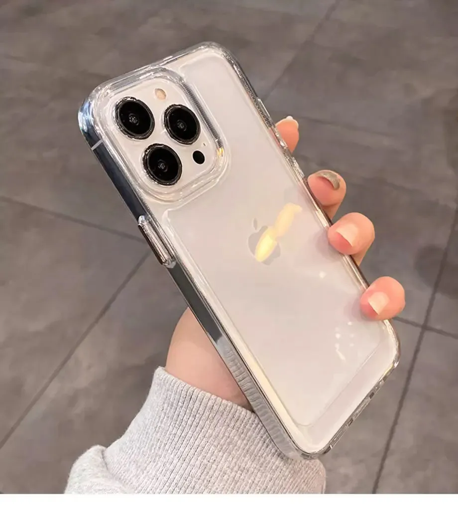 Transparent Shockproof Armor Case