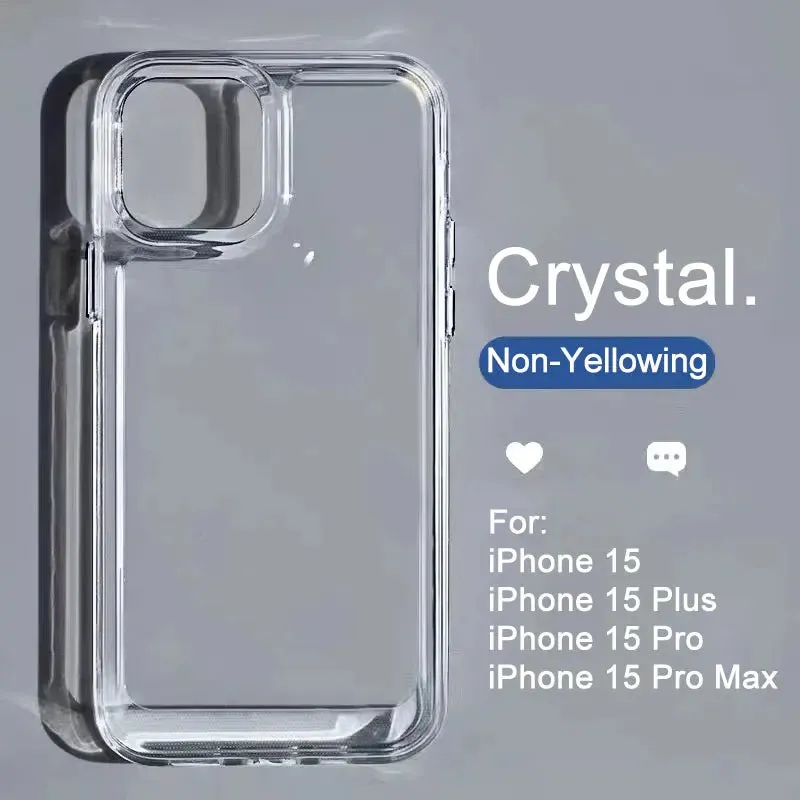 Transparent Shockproof Armor Case