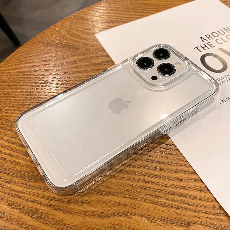 Transparent Shockproof Armor Case