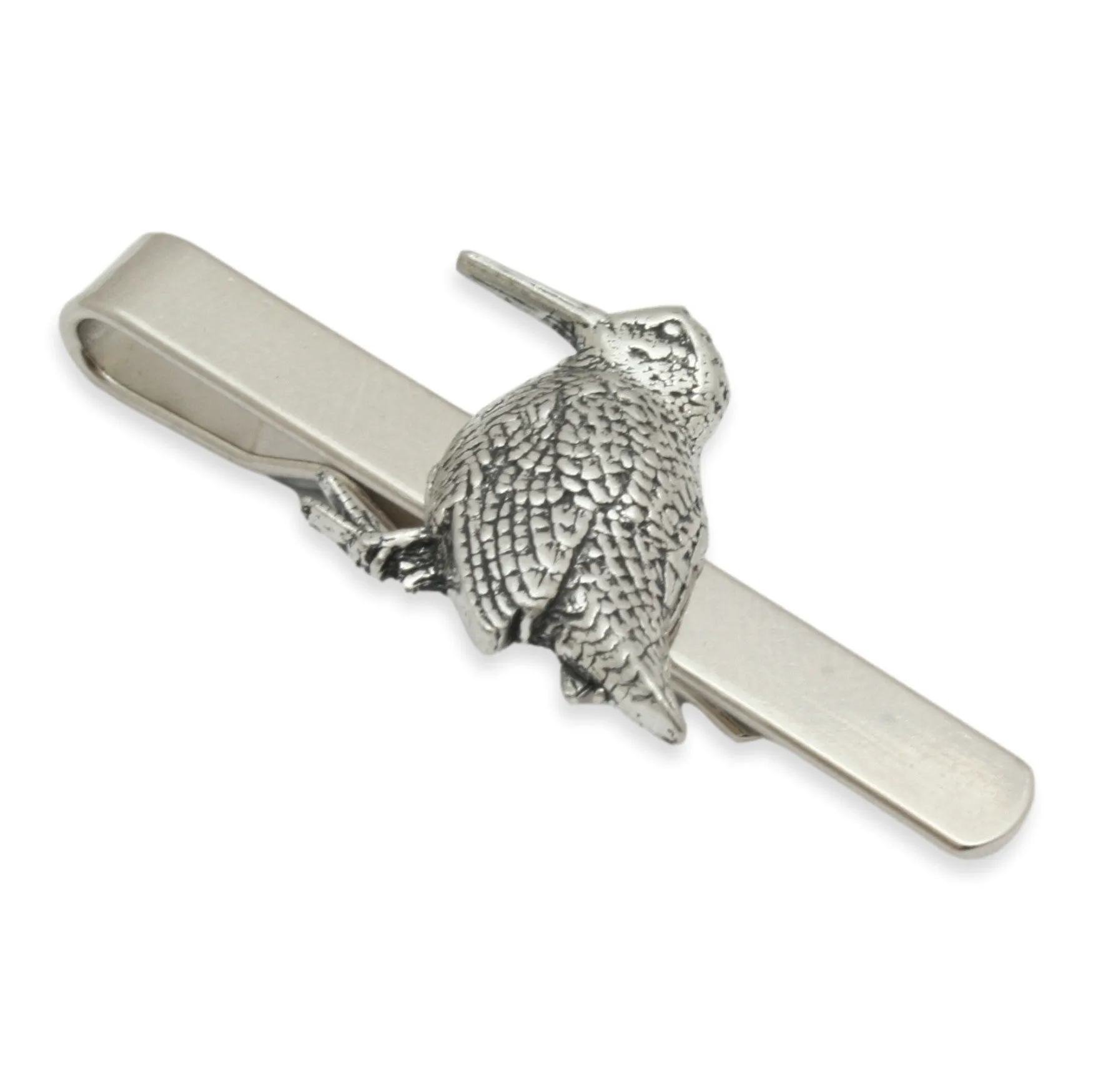 Woodcock Sitting Tie Bar